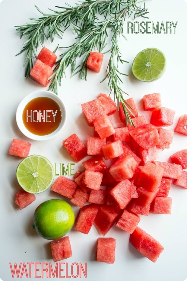 watermelon rosemary popsicles ingredients