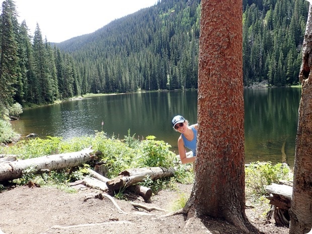 hiking to beaver lake