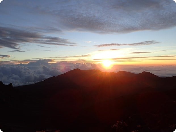 sunrise maui mountain