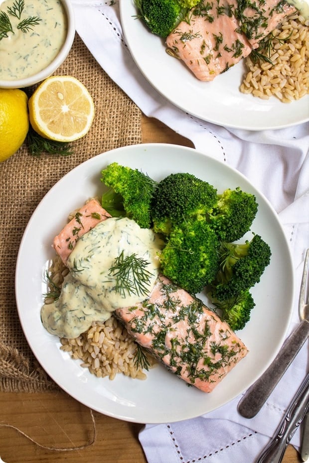 salmon with mustard dill sauce recipe