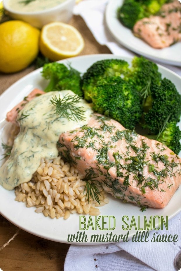 salmon with mustard dill sauce recipe