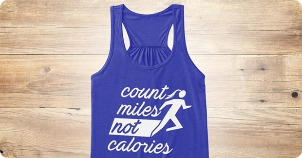 count miles, not calories