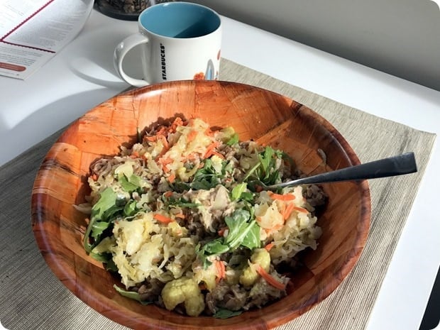 grain salad for lunch tuna