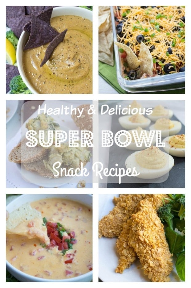 healthy super bowl snack recipes_