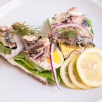 Scandinavian Sardine Sandwiches