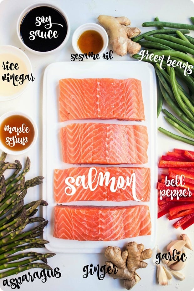 maple glazed salmon ingredients