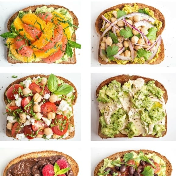 avocado toast 12 ways