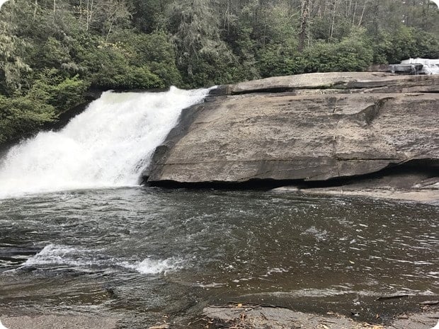 dupont state forest waterfall hike