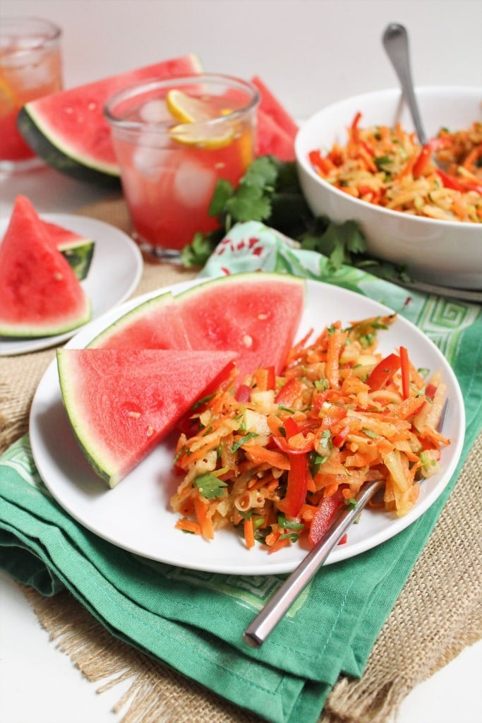 watermelon rind coleslaw recipe