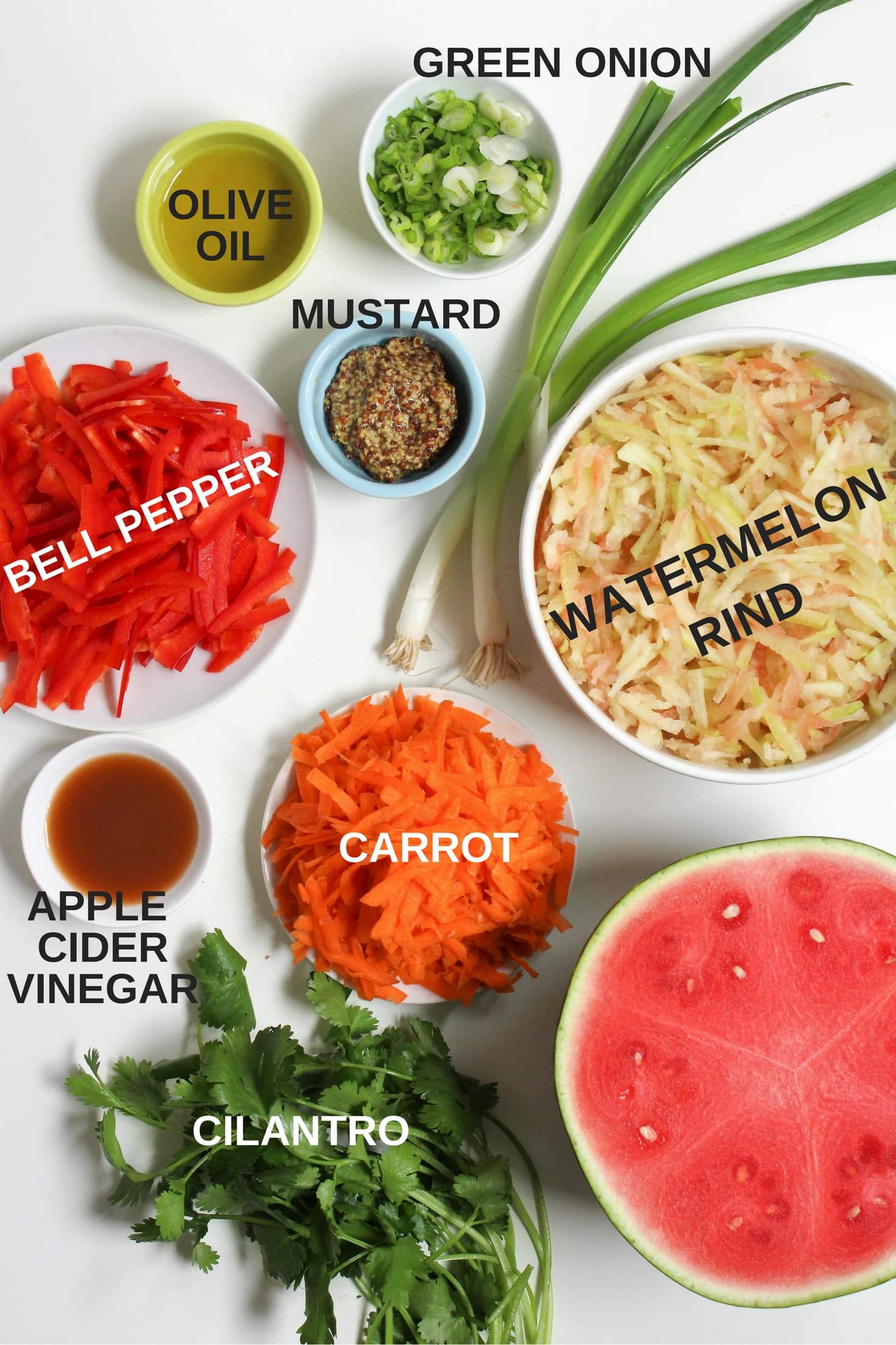 Watermelon Rind Coleslaw Recipe Healthy Side Dish