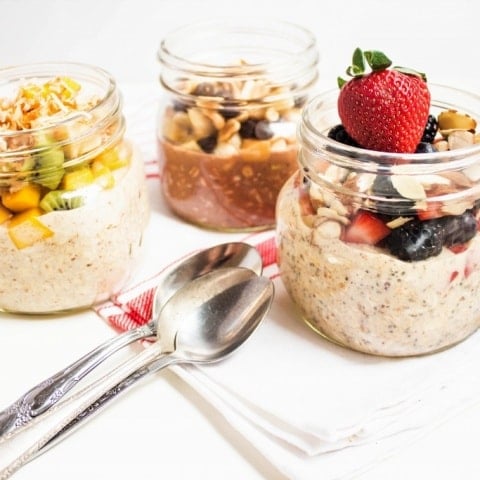 Easy Overnight Oats (+ Flavor Ideas!)