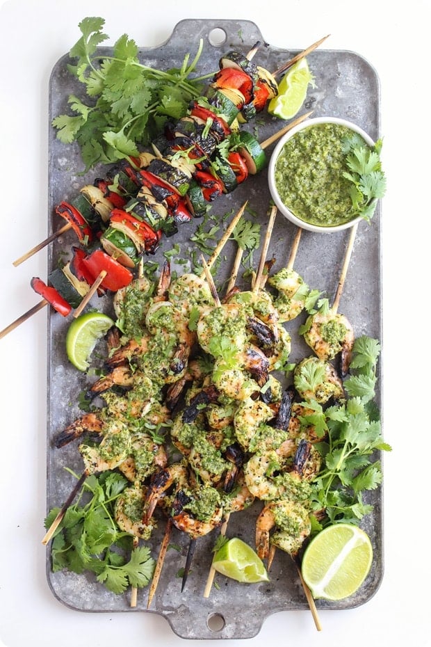 chimichurri grilled shrimp recipe