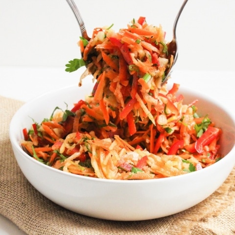 Watermelon Rind Coleslaw