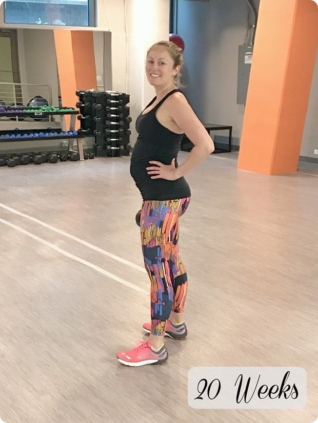 exercising when 20 weeks pregnant