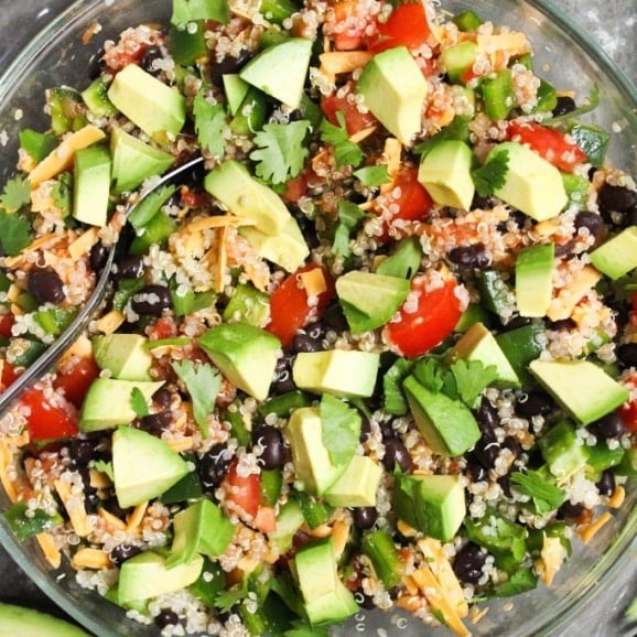 quinoa taco salad