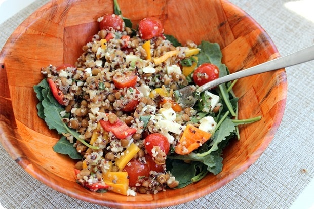 quinoa salad bowl