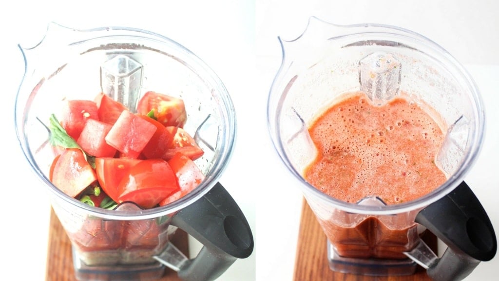How to make Watermelon Rind Gazpacho