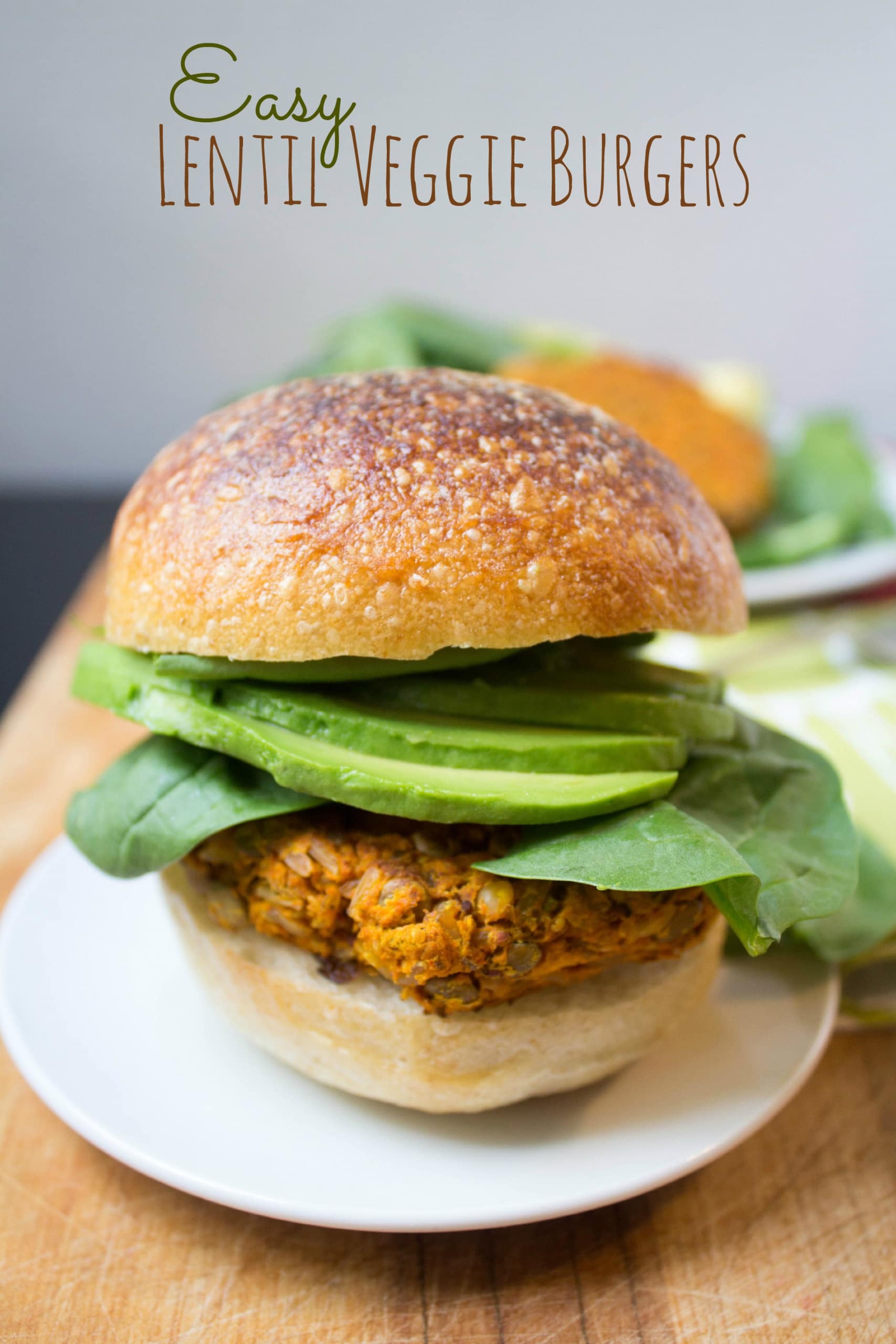 Easy Lentil Veggie Burgers Recipe Best Vegan Burgers