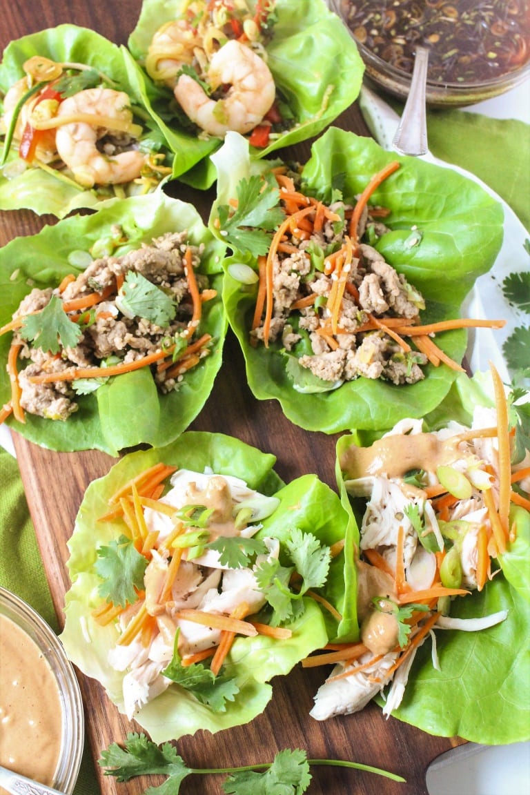 Healthy Lettuce Wrap Recipes food