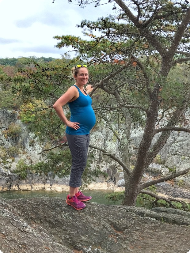 hiking 34 weeks pregnant