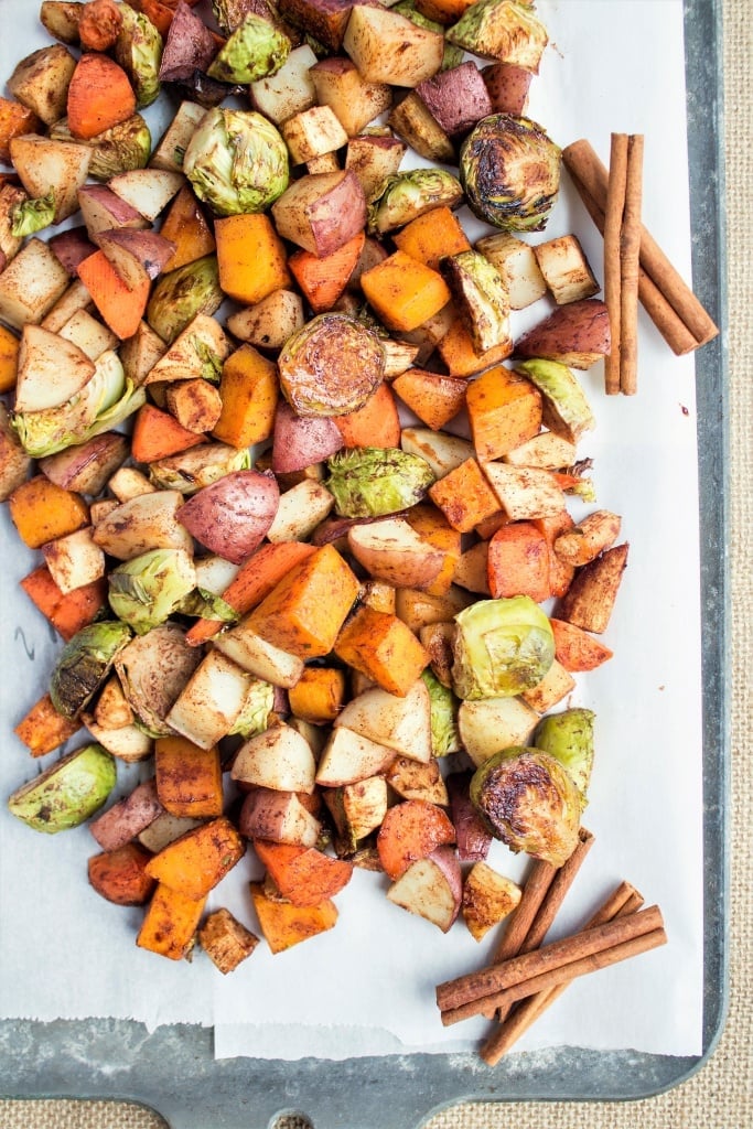 how to love veggies - roasted vegetables 