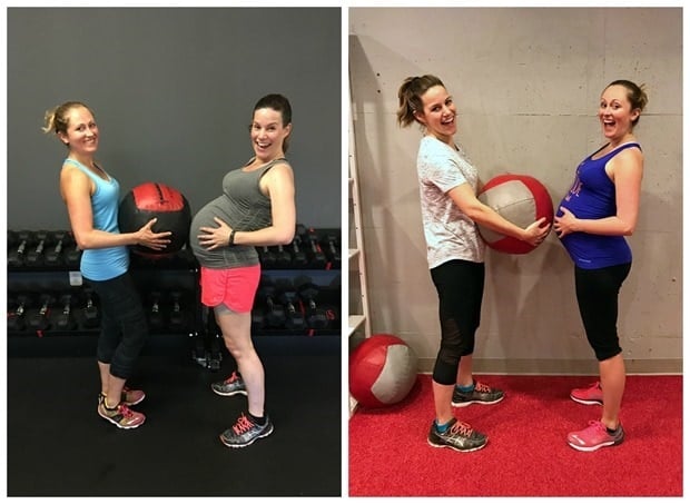 working out while pregnant