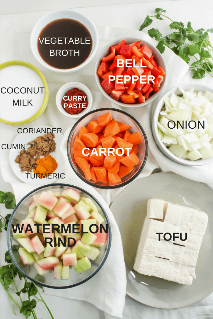 veggie curry ingredients