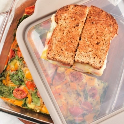 Make Ahead Vegetarian Breakfast Sandwiches