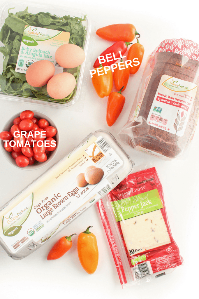 veggie egg breakfast sandwich ingredients