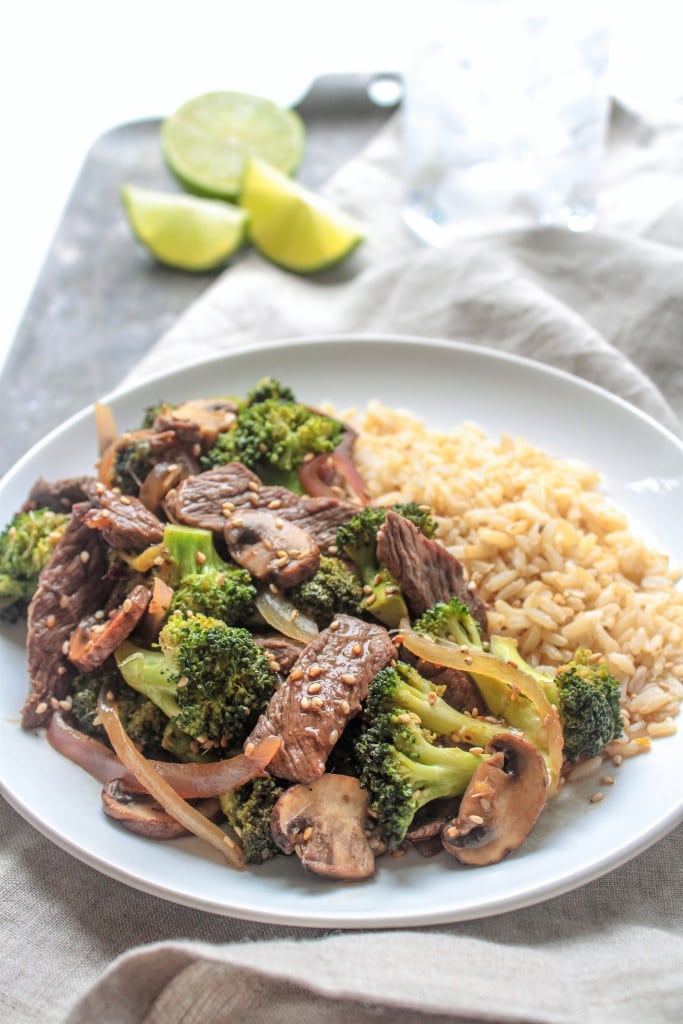 Beef and Broccoli Stir Fry with Ginger Soy Sauce