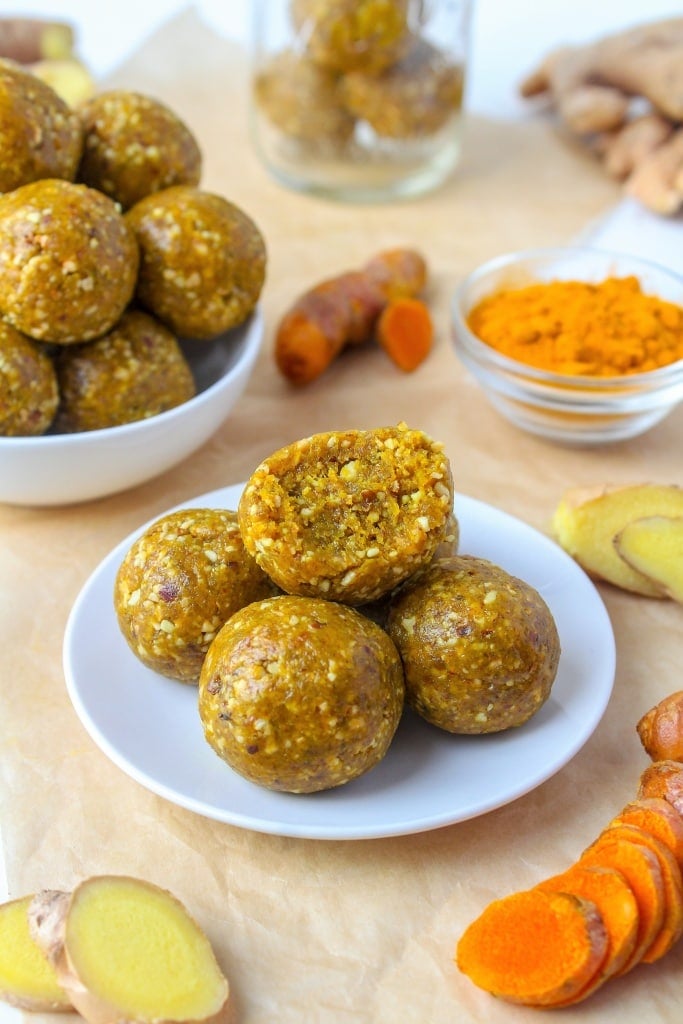 Turmeric Ginger Energy Bites recipe