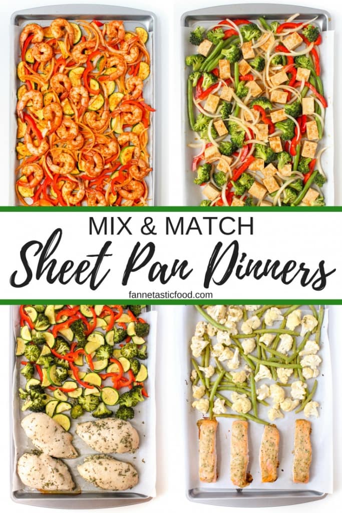 Mix & Match Sheet Pan Dinner recipes