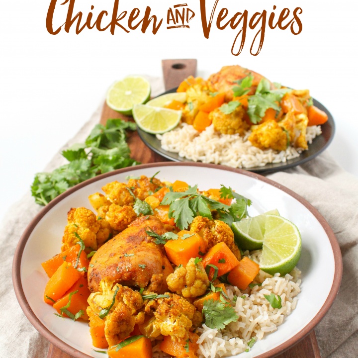 Sheet Pan Maple Curry Chicken Recipe Easy Dinner Recipe