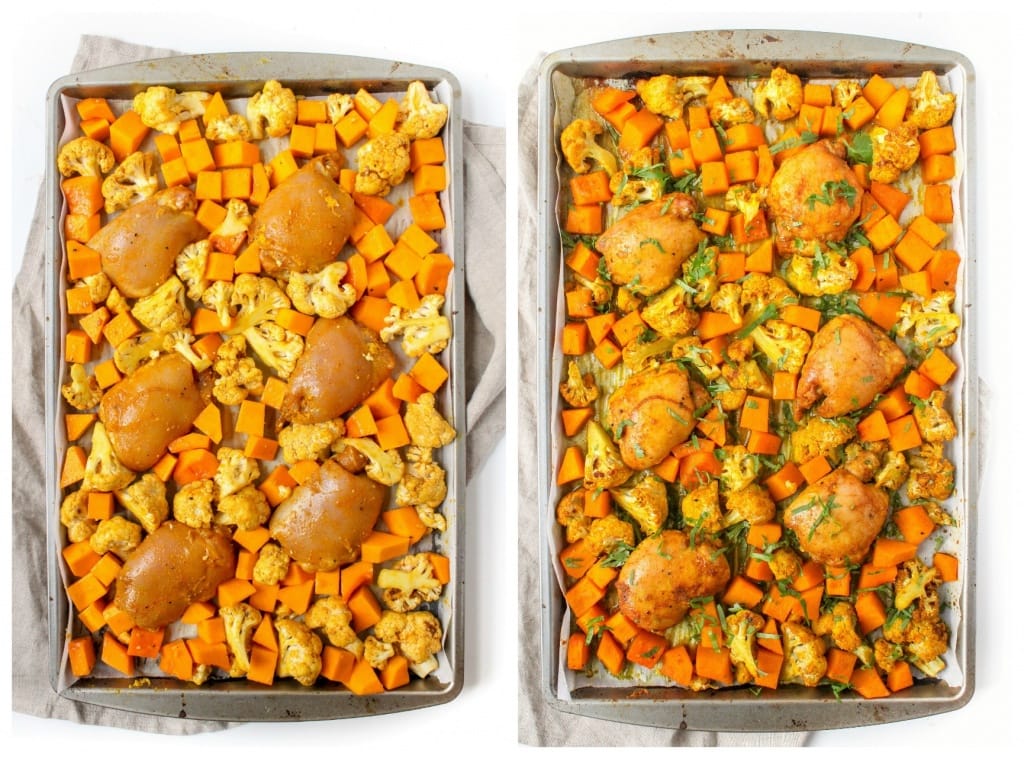 how to make sheet pan chicken and veggies