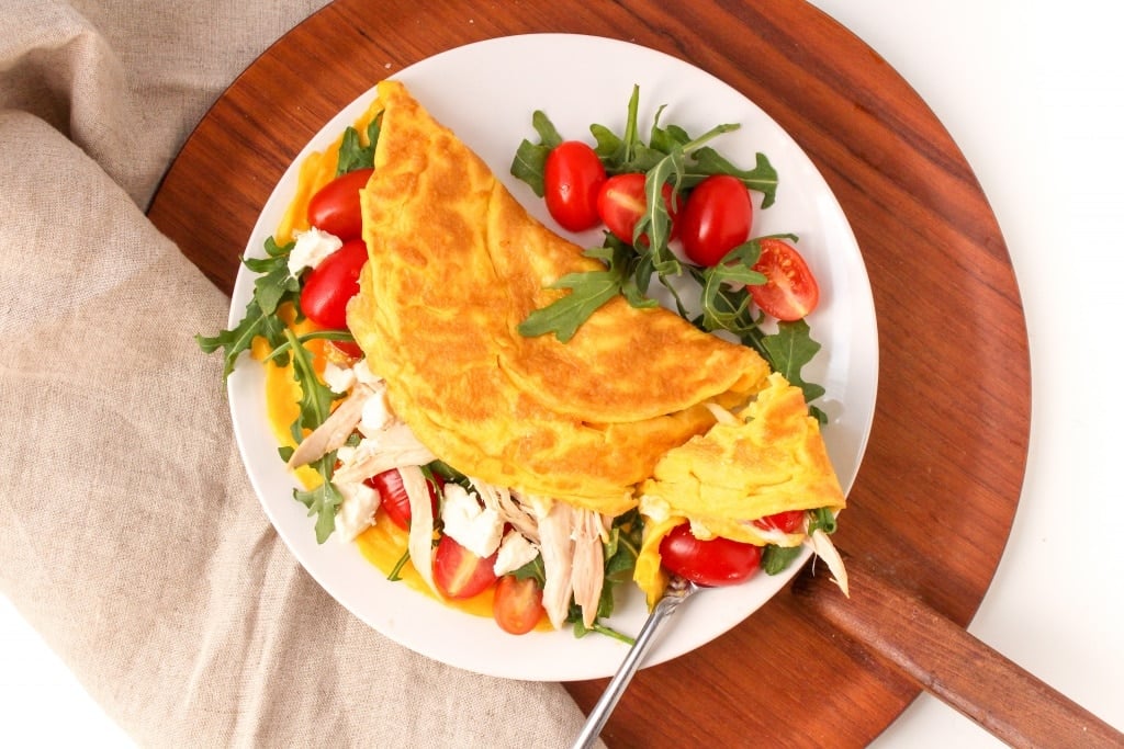 ways to use rotisserie chicken omelette recipe