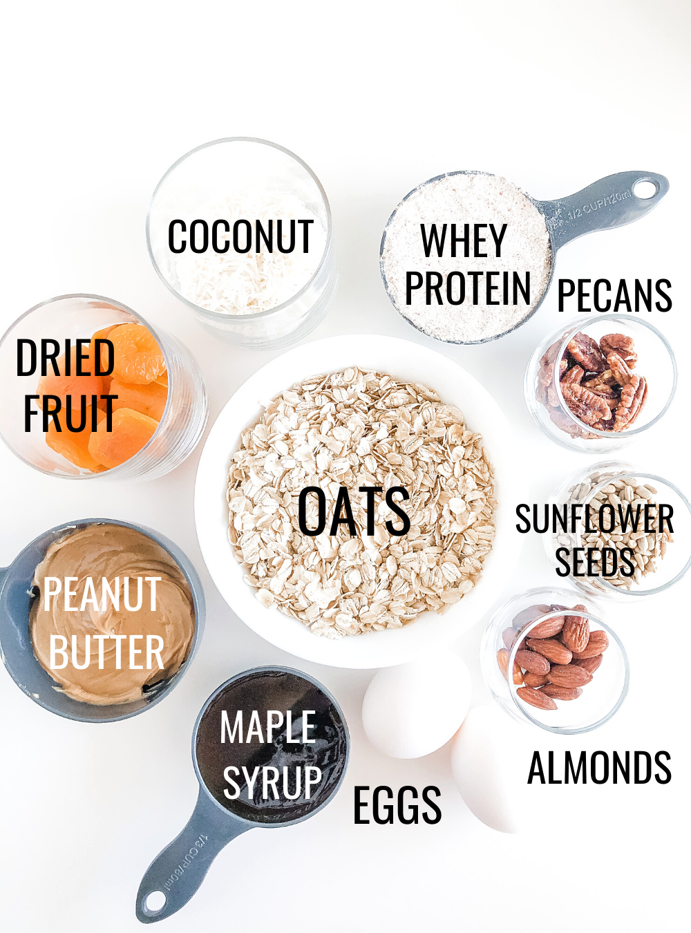 Homemade Protein Granola Bars Healthy Snack Recipe