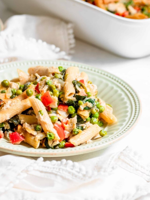 Healthy Tuna Noodle Casserole Recipe food