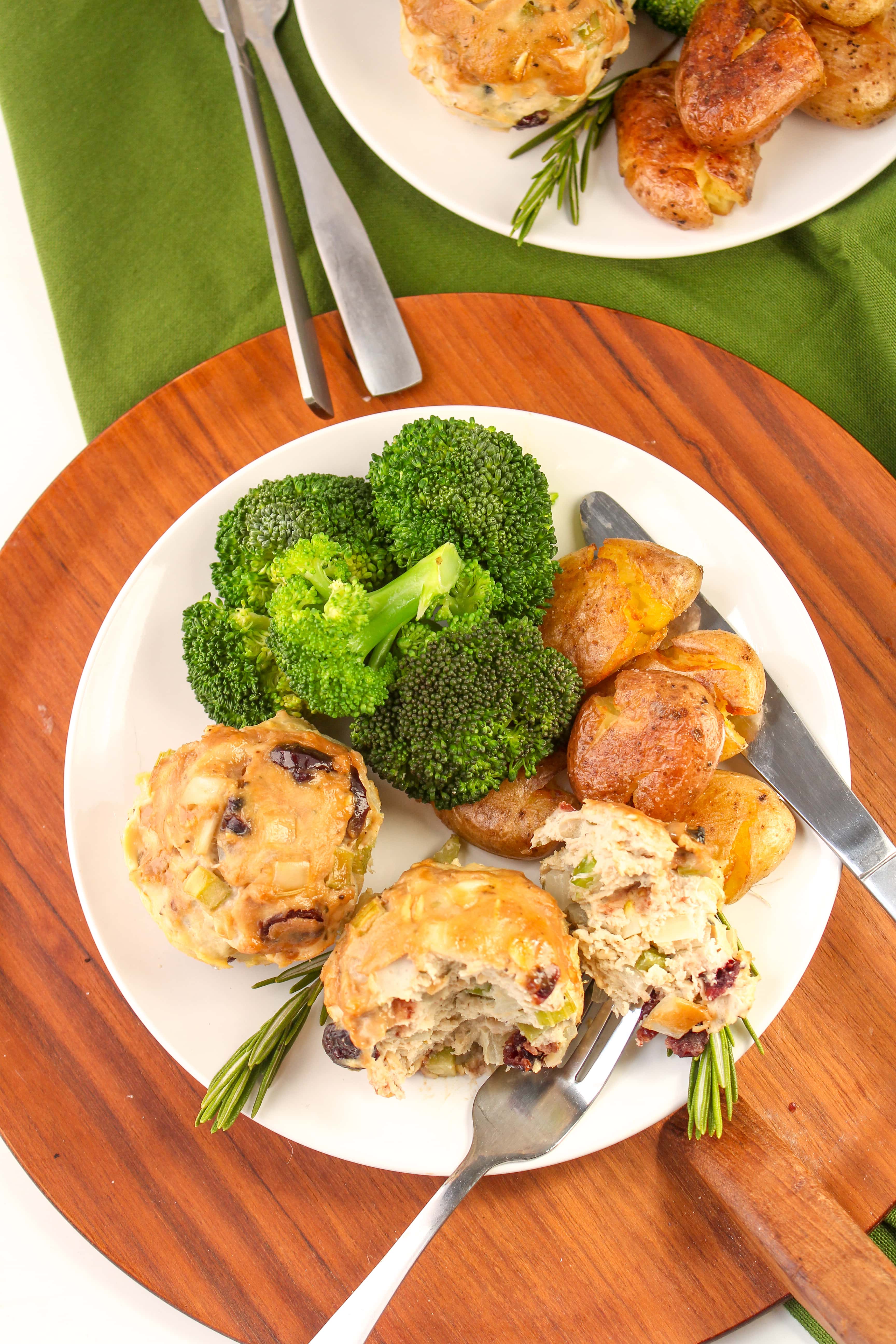 Turkey Dijon Mini Meatloaf Muffins Easy, Healthy Dinner Recipe