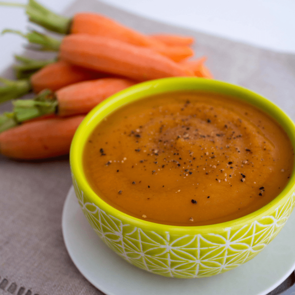 Curried Carrot Ginger Soup (Creamy, Flavorful & Vegan)