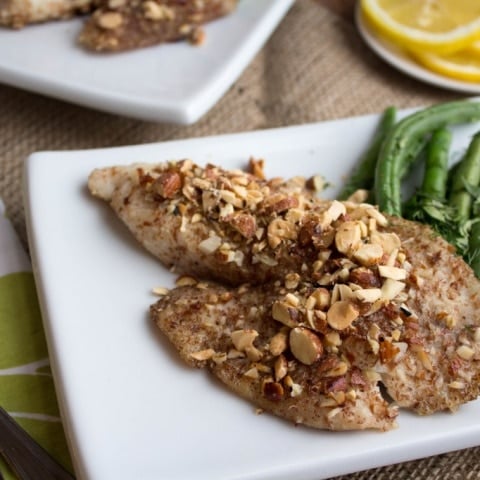 Almond Crusted Tilapia