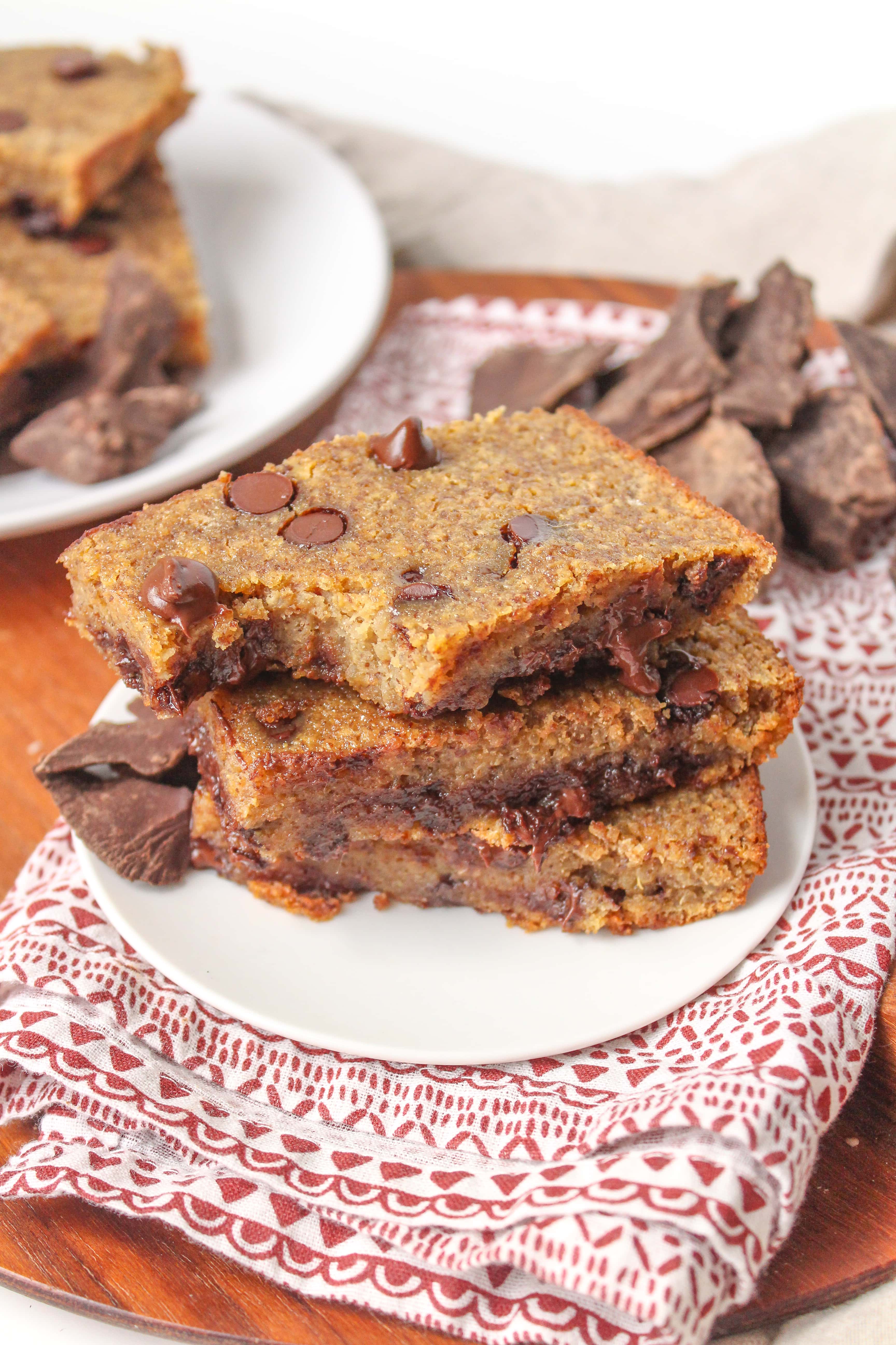 Gluten Free Dark Chocolate Quinoa Bars Recipe