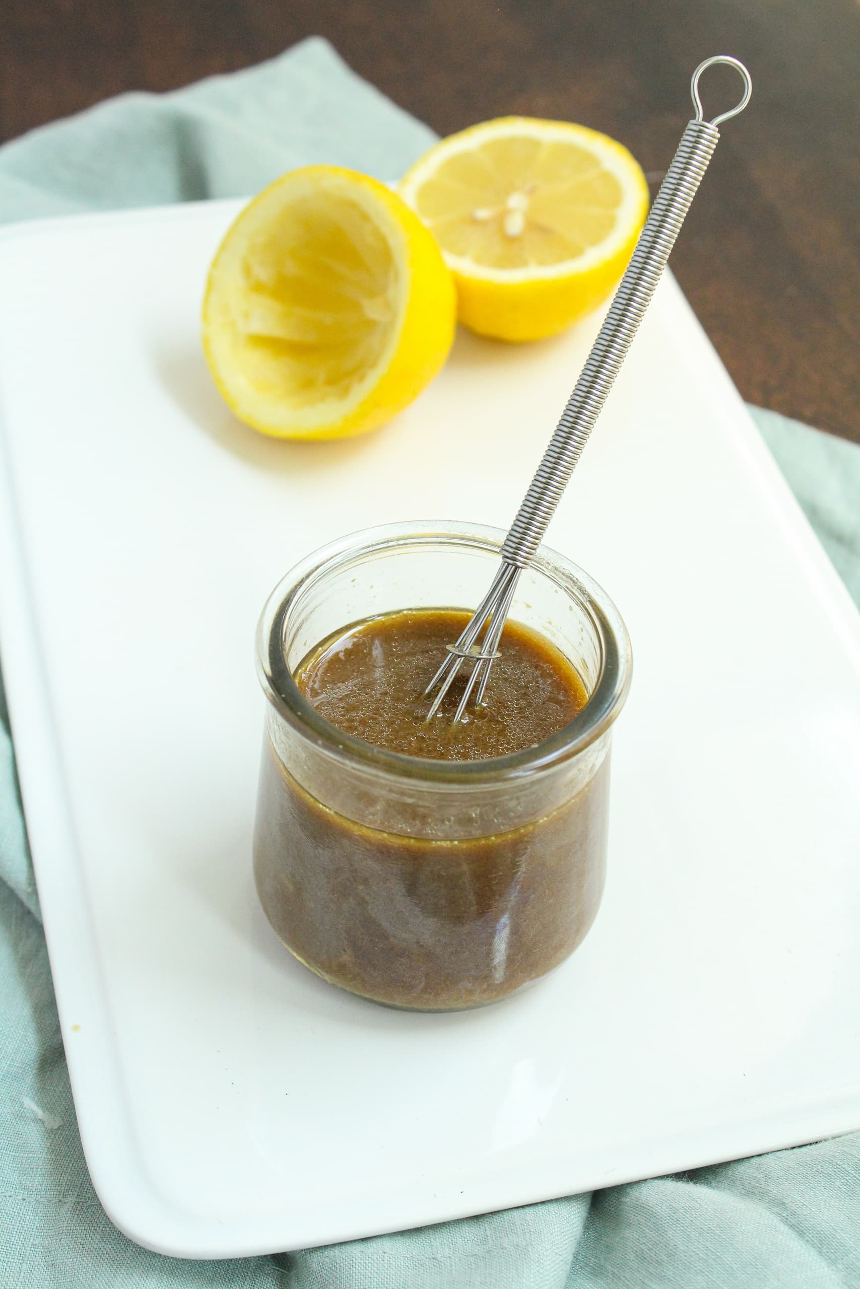 Lemon Balsamic Dressing (Vinaigrette) food