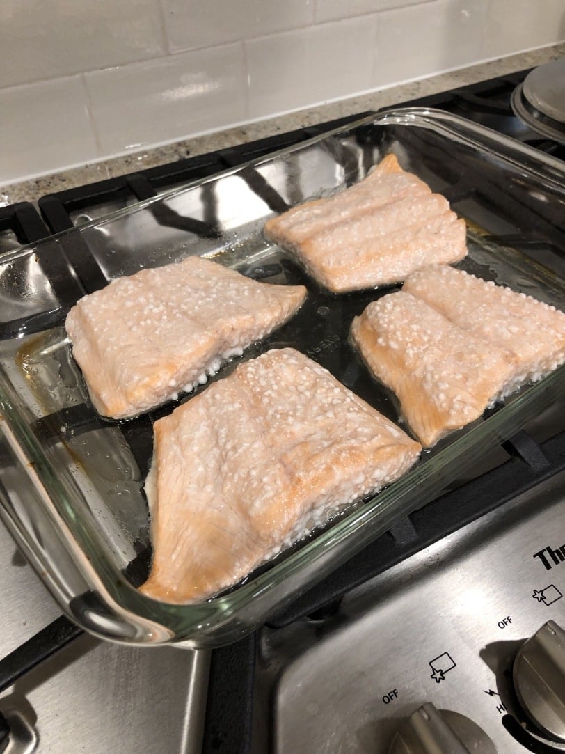 how to make salmon tender