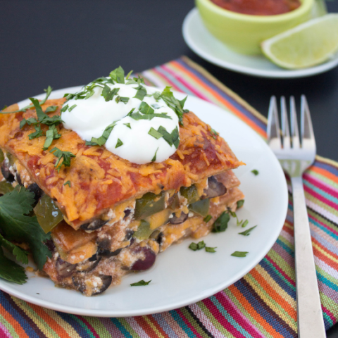 Mexican Tortilla Lasagna