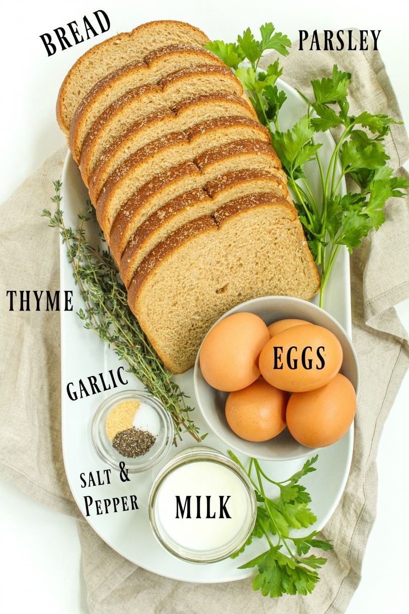 savory french toast ingredients