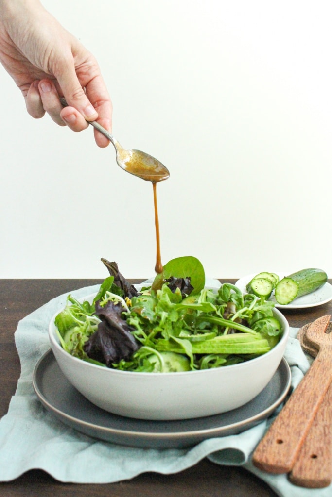Homemade Balsamic Vinaigrette food