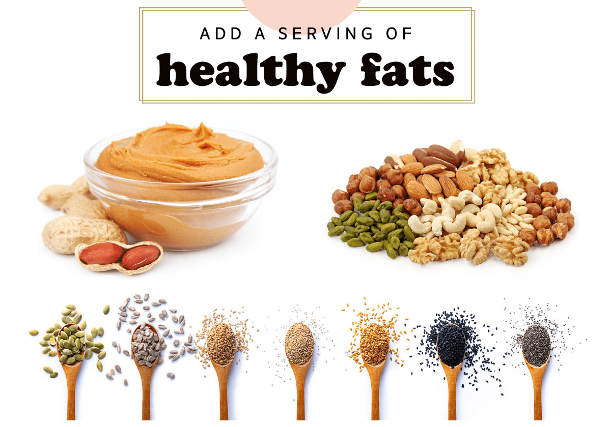 healthy fats for filling oatmeal