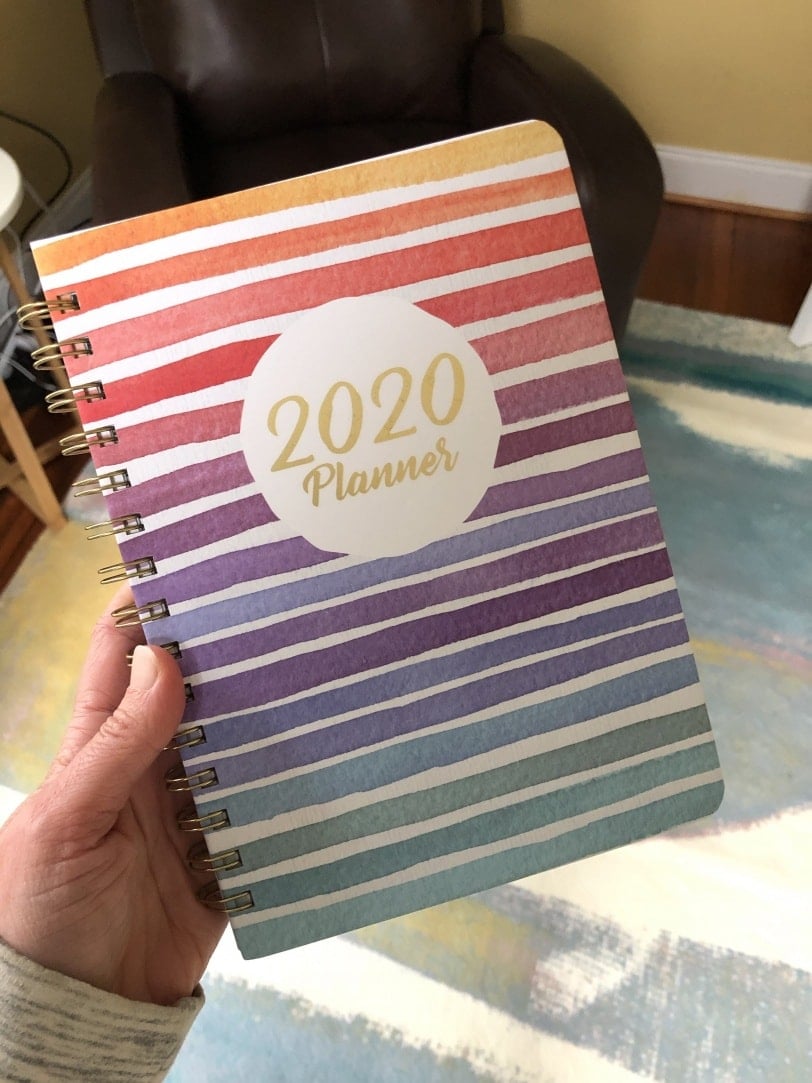 cute 2020 planner monthly weekly