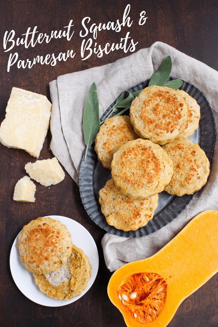 butternut squash parmesan biscuits recipe