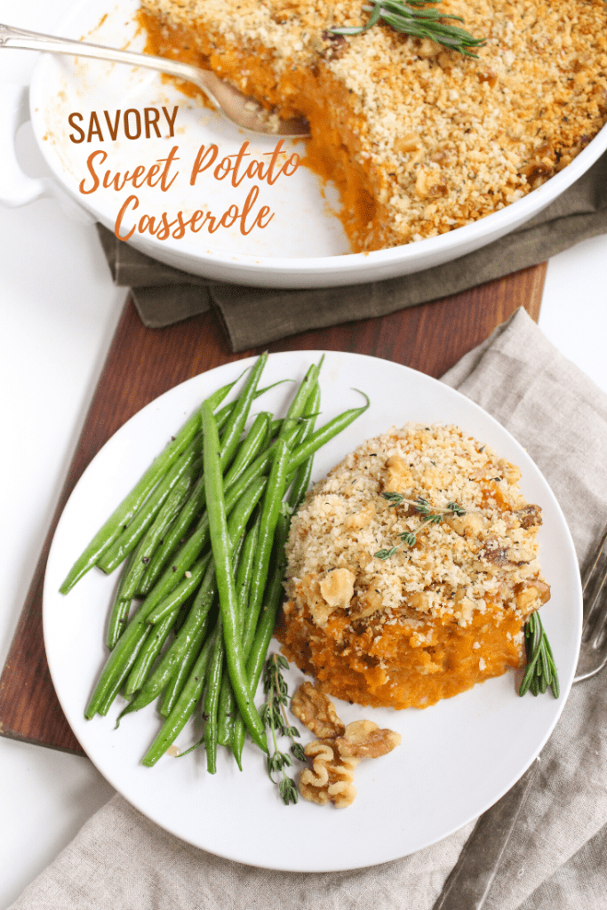 Savory Sweet Potato Casserole Easy, MakeAhead Holiday Side Dish